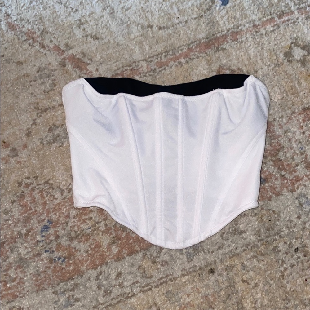 White Corset Top